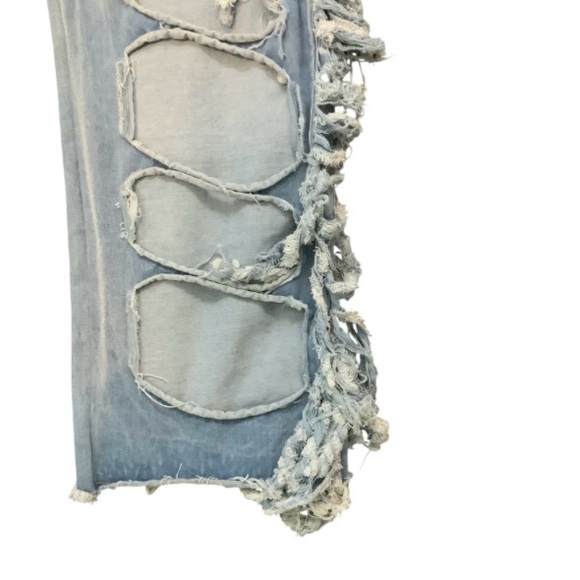 High Waist Ripped Boyfriend Jeans NWOT - Picture 6 of 7